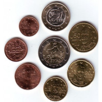 Набор монет Евро (Греция, 2006 года)